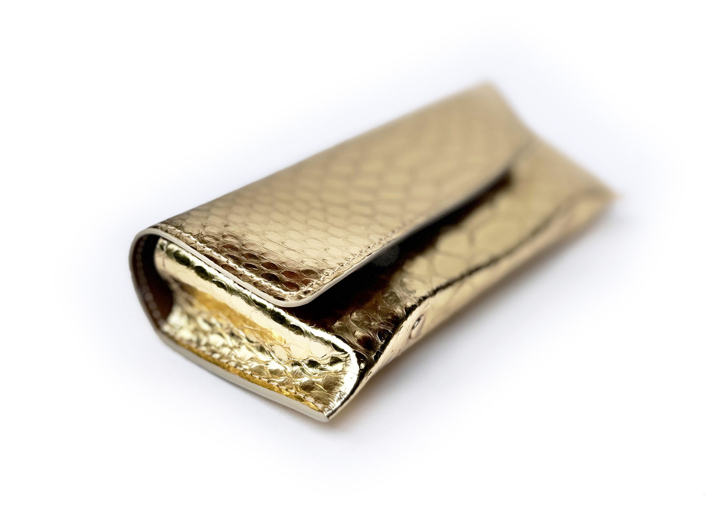 ’Teeva’ Gold Eyewear Case