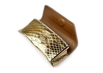 ’Teeva’ Gold Eyewear Case